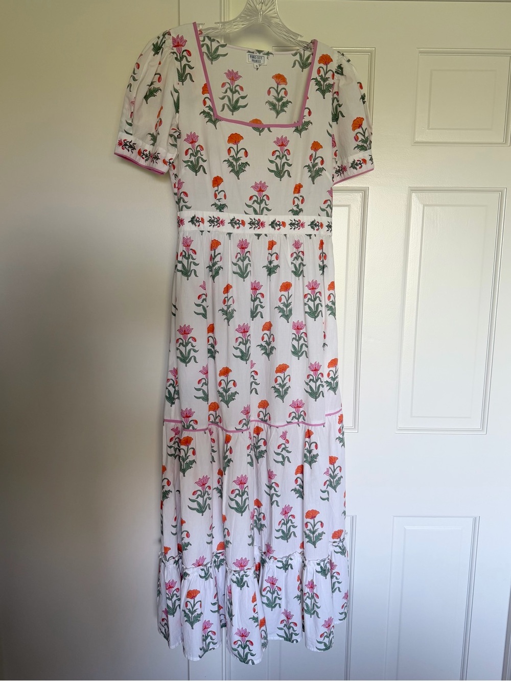 Pink City Prints Dress